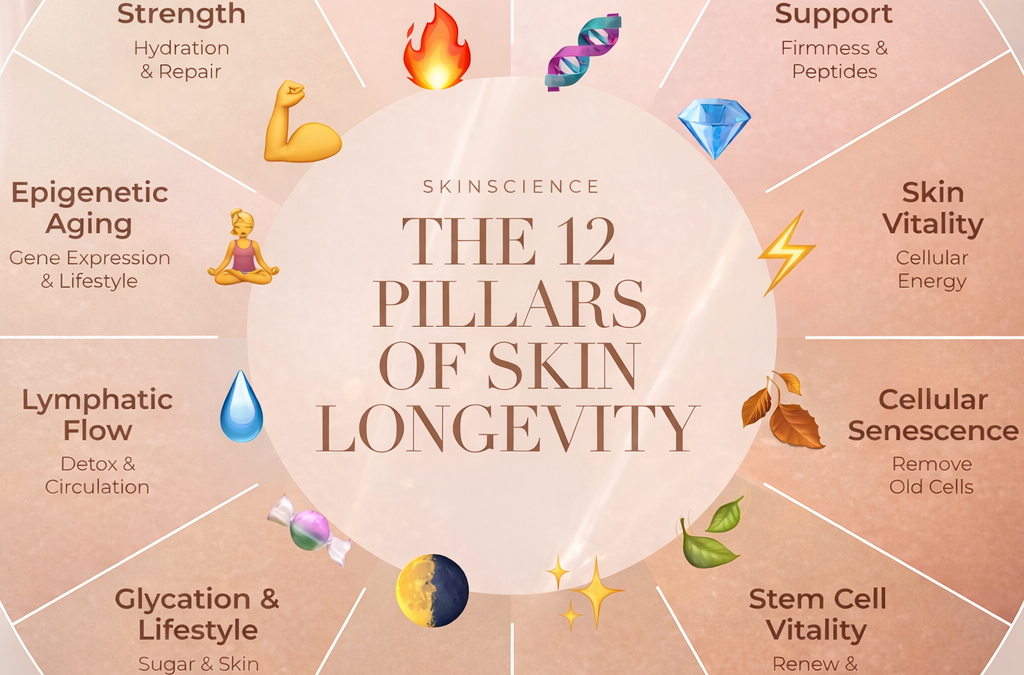Introducing – The 12 Pillars of Skin Longevity